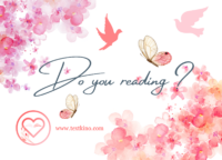 Postcard DIN A6 „Do you reading?“ von Textkino