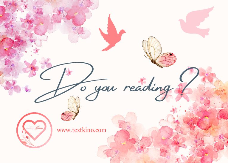 Postkarte DIN A6 Textkino "Do you reading?"